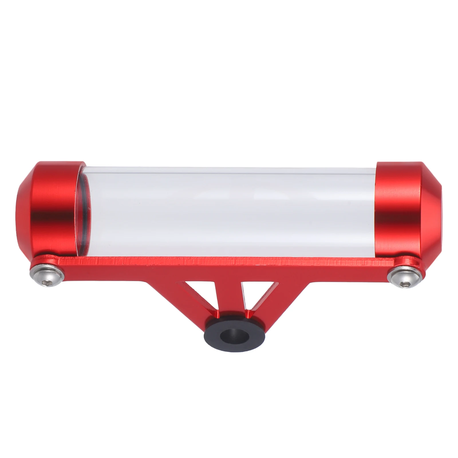 

Tax Disc Acrylic Tube Holder Motorcycle Aluminum Alloy European Style Document Secure Disc Mount Durable Fashion Easy Install