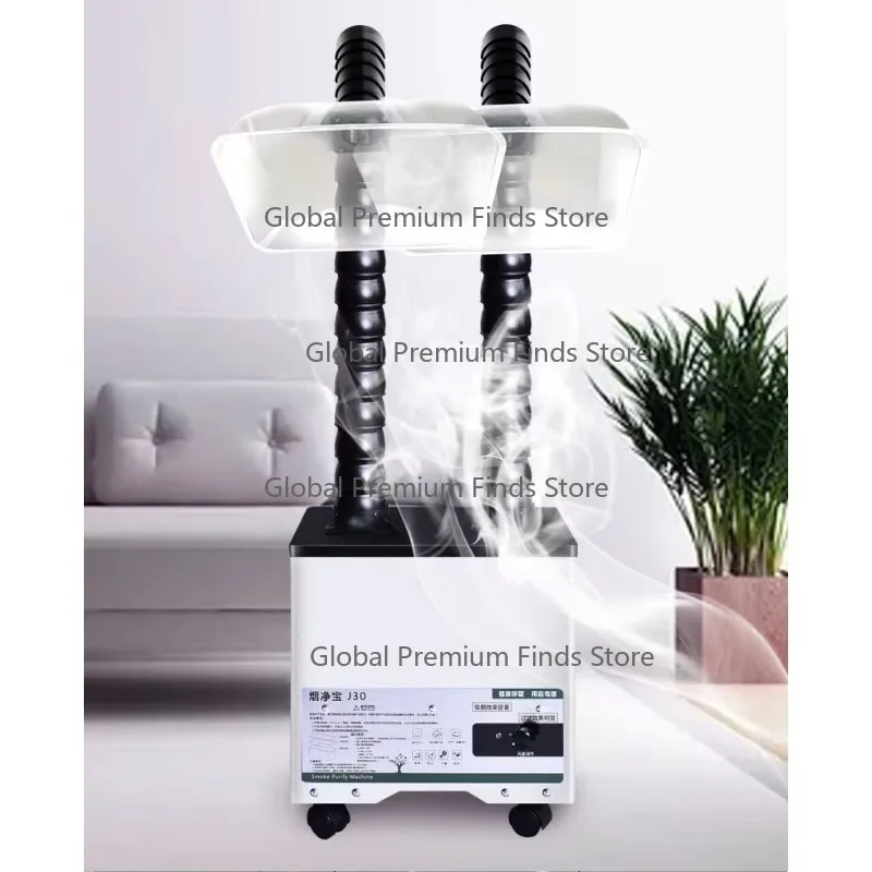 

Mobile Welding Fume Purifier with Touch Control Axial Fan Industrial Strength Smoke Dust Collector for Soldering Fume Extraction