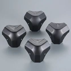 4Pcs 50mm K Shape Flight Case Angle Three-Sided Corner Protectors Furniture Wrap Luggage Tool Box Corner Guard Case Edge Cover