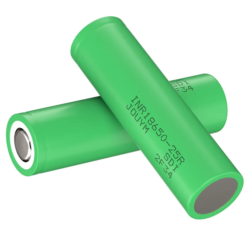 JOUYM 18650 Battery INR18650 25R 2500mAh 3.7V 30A High Discharge Power Cell