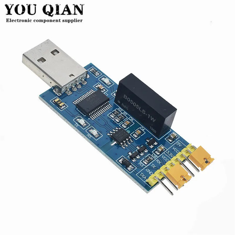 Mini FT232 Isolation Serial Port Module USB to TTL USB to Serial Port Magnetic Isolation FT232RL Photoelectric Isolation