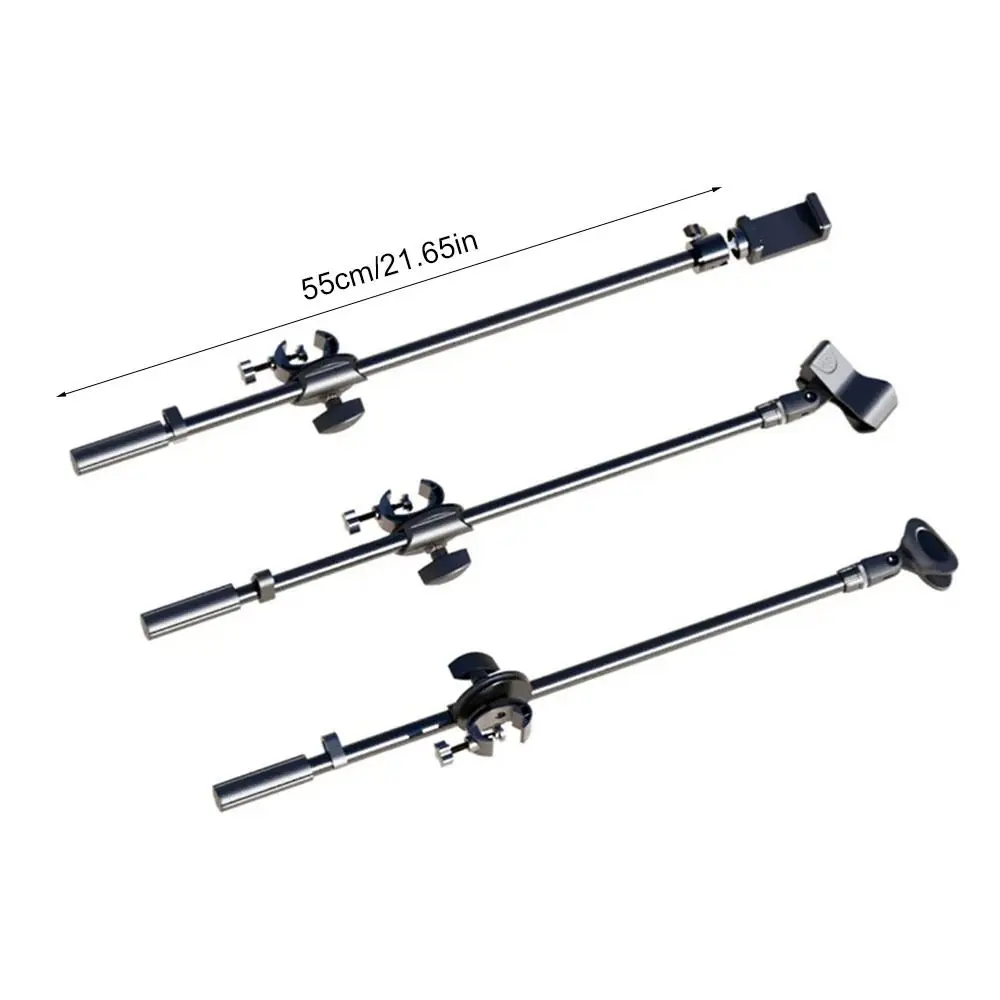Soporte giratorio para caña de pescar – Brazo ajustable con clip 3/8 - imagen 2