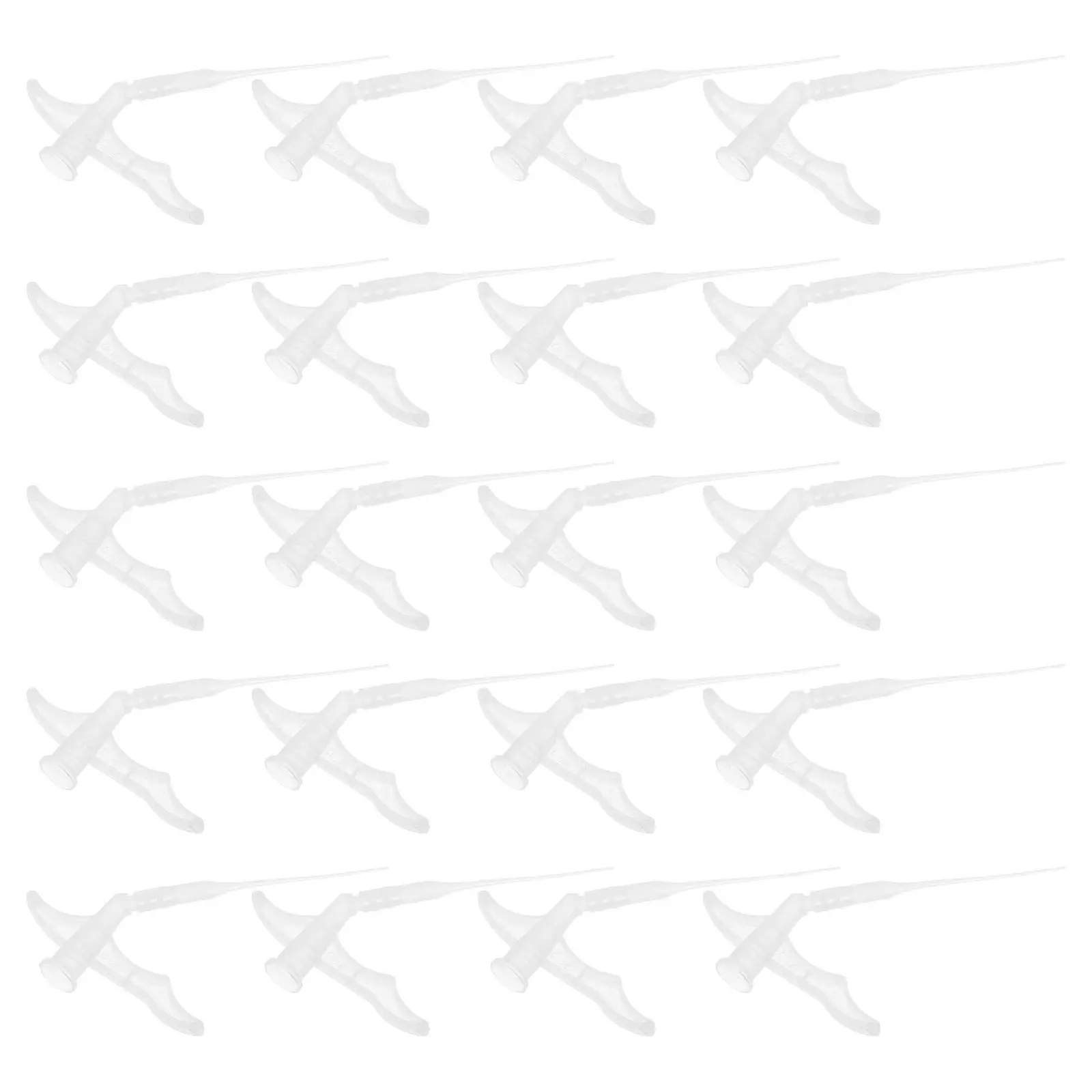 

20 шт. универсальных пластиковых соединителей для пистолетов-распылителей пены, для заполнения зазоров, влагозащитных герметиков