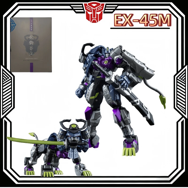 

In Stock Ironfactory IF EX45M Eternal Night Warrior Mirror Lion Samurai Mini Scale Action Figures Collectible Toys