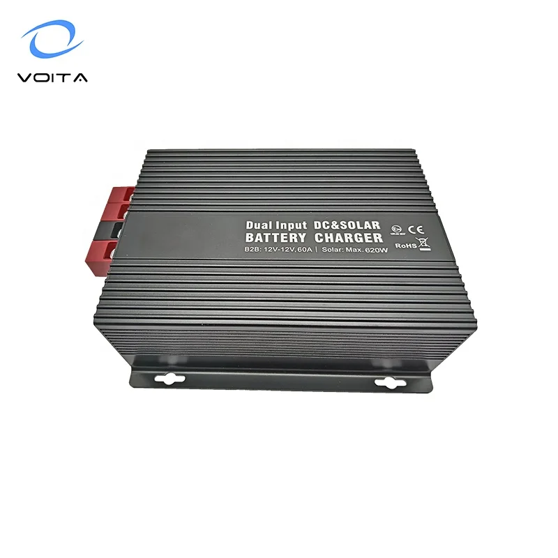 

STLF high qualityVOITA BS126045 Solar & Battery to Battery Charger 12V 60A DC 45A MPPT Charge Controller for Lead Acid LiFePO4 B