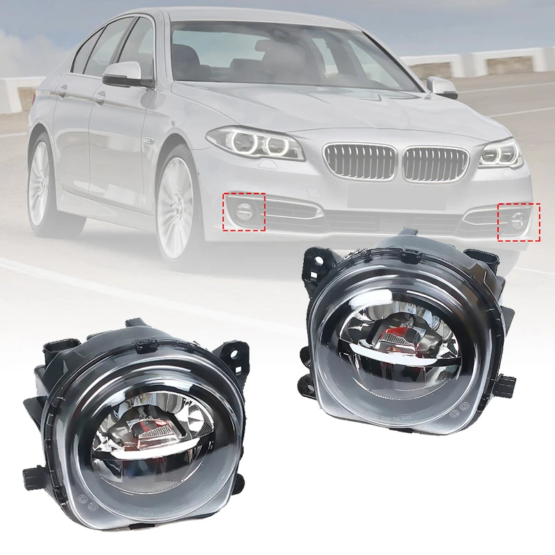 

Car Front Bumper LED Fog Light Fog Lamp For BMW 5 Series F07 F10 F11 LCI 528i 535i 550i 2013 2014 2015 63177311293 63177311294