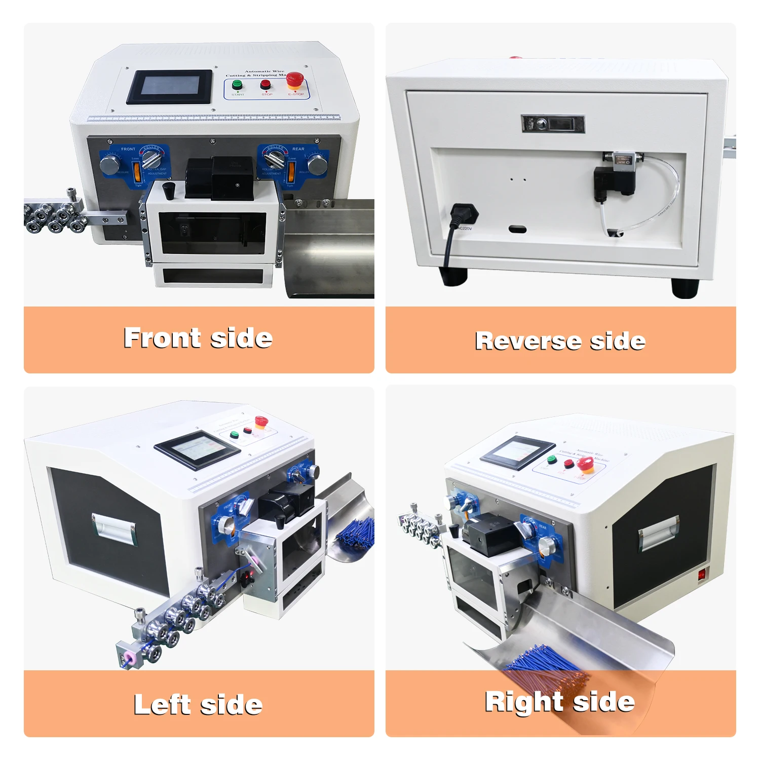 

2026 New Fully Electrical Wire Cable Stripping Machine Automatic Cable Wire Cutting Stripping Machine