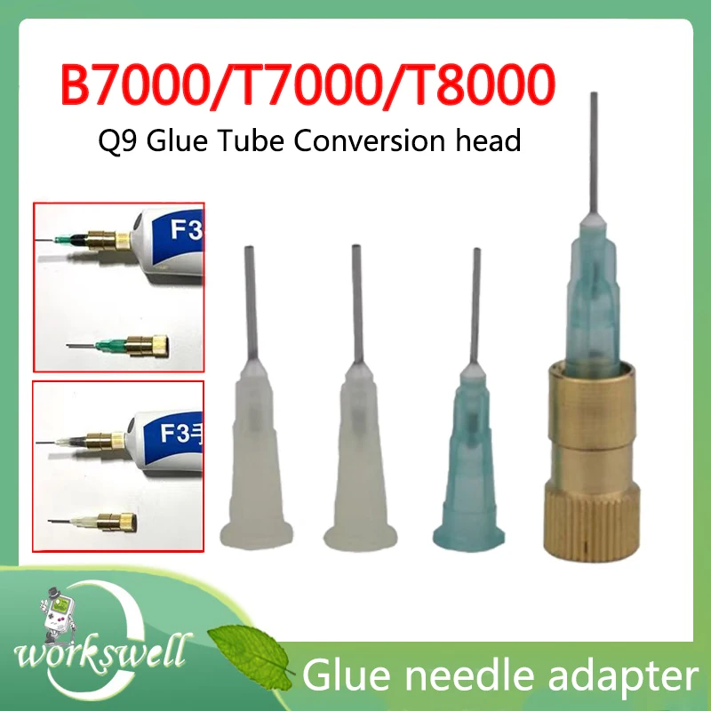 Glue Needle Adapter For B7000/T7000/T8000 Adjust The Needle Size Solve The Problem That The Original Tip Is Too Large/Small