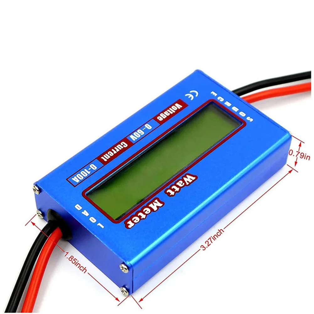 Power Tester Battery Power Analyzer Energy Monitoring 60V Voltage Range Continuous Current 50A Low Power Consumption