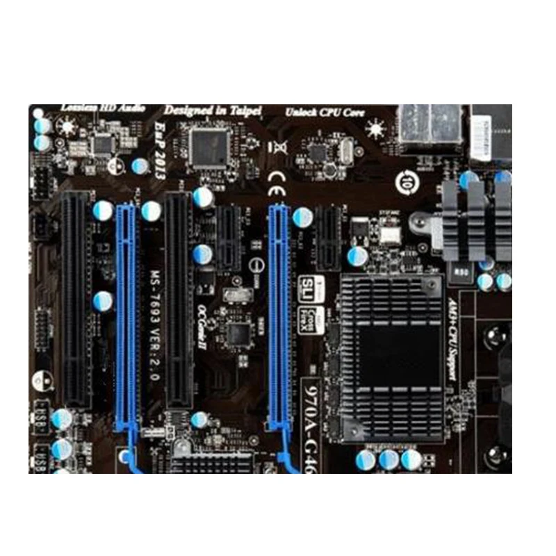 Usado AM3 + AM3b Para AMD 970 970A-G46 Computador USB3.0 SATA3 Placa Mãe AM3 DDR3 Desktop Mainboard