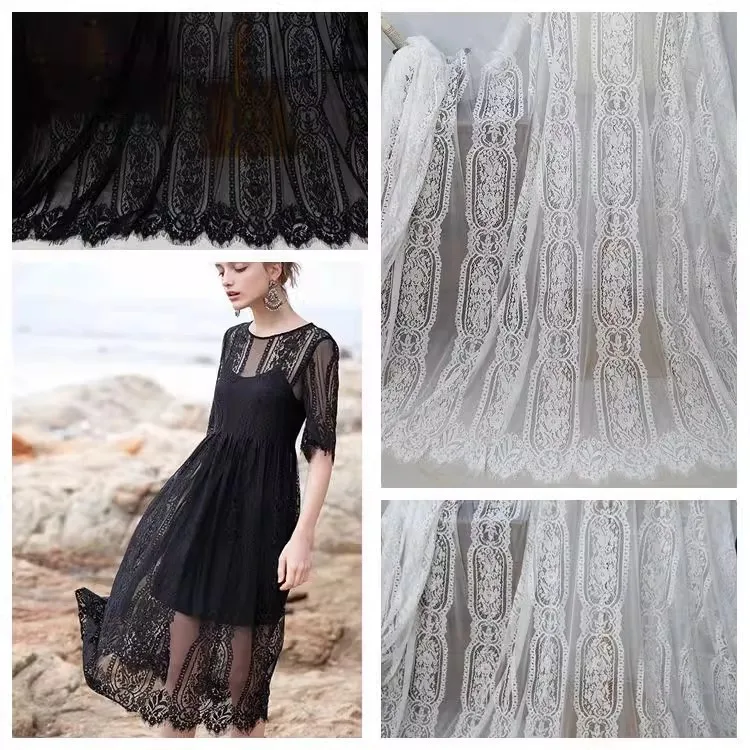 

Export Method single vintage eyelash lace width 150CM handmade diy clothing accessories material