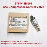 976743M001 97674-3M001 Válvula Solenoide de Control de compresor A/C para Hyundai Santa Fe 2013-2020 Elantra 2011-2019 Accent 2018-2019