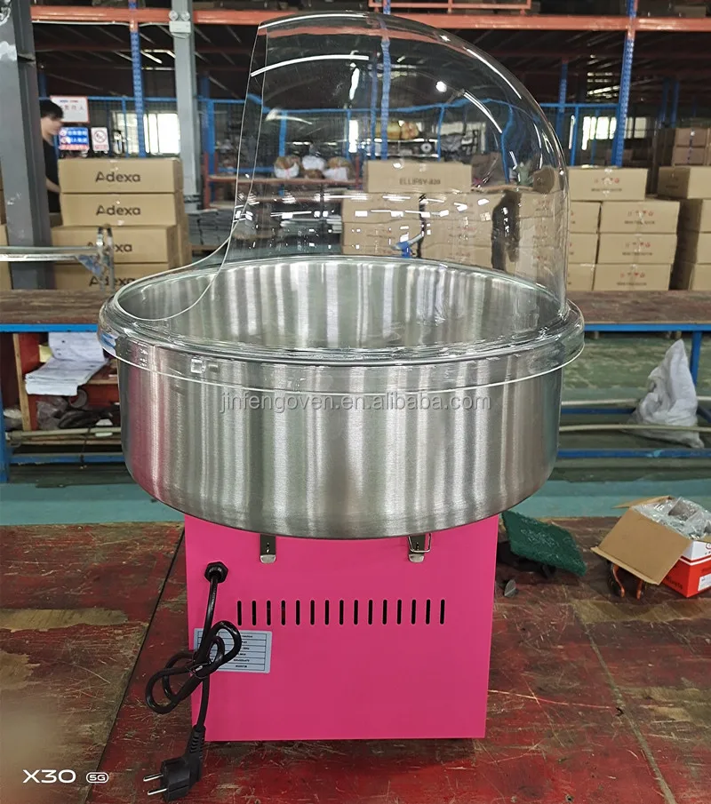Professional Commercial Candy Cotton Maker / Electric Popcorn and Candy Floss Machine / Gas Cotton Candy Machine