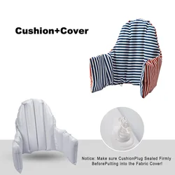 Infant Seat Puffs High Chair Cushion Baby Sofa Feeding Chair Seat Cover High Chair Built-in Inflatable High Chair Back Cushion