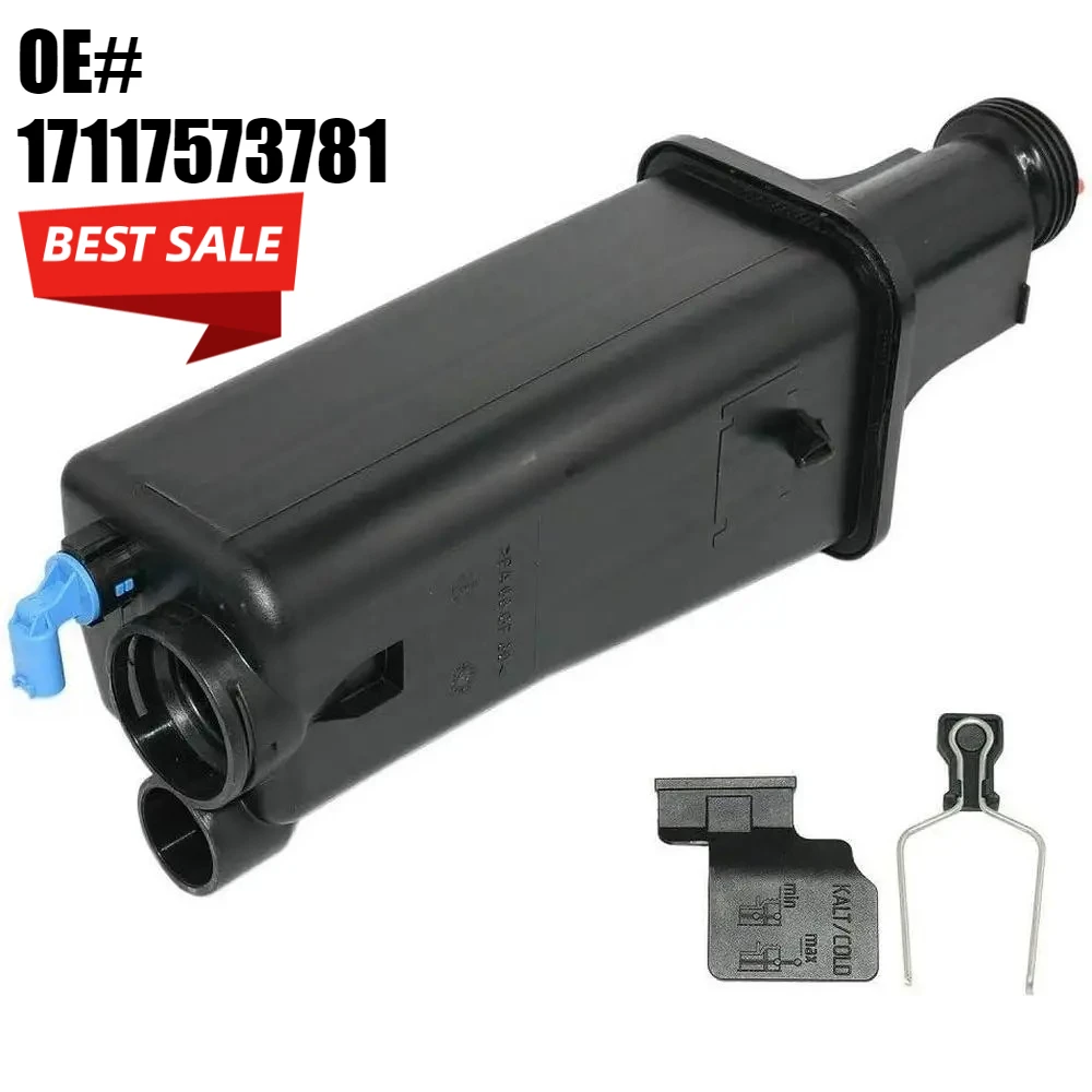 

1 комплект, резервуар расширительного бачка охлаждающей жидкости двигателя для BMW E46 323i 325i 328i 330i E83 X3 17117573781, пластиковый материал Premium, черный