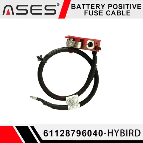 61128796040 자동차 하이브리드 배터리 양극 퓨즈 케이블 61128795485 BMW 하이브리드 G05 G06 G07 F95 F96 X5 X6 X7 교체 부품