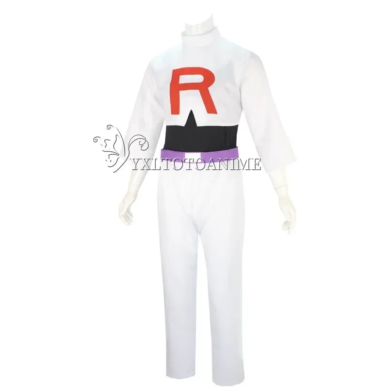 Anime Jessie James Cosplay Costume Team Rocket Jessie Musashi James Kojirou Halloween Cosplay Costume Full Set Women Men