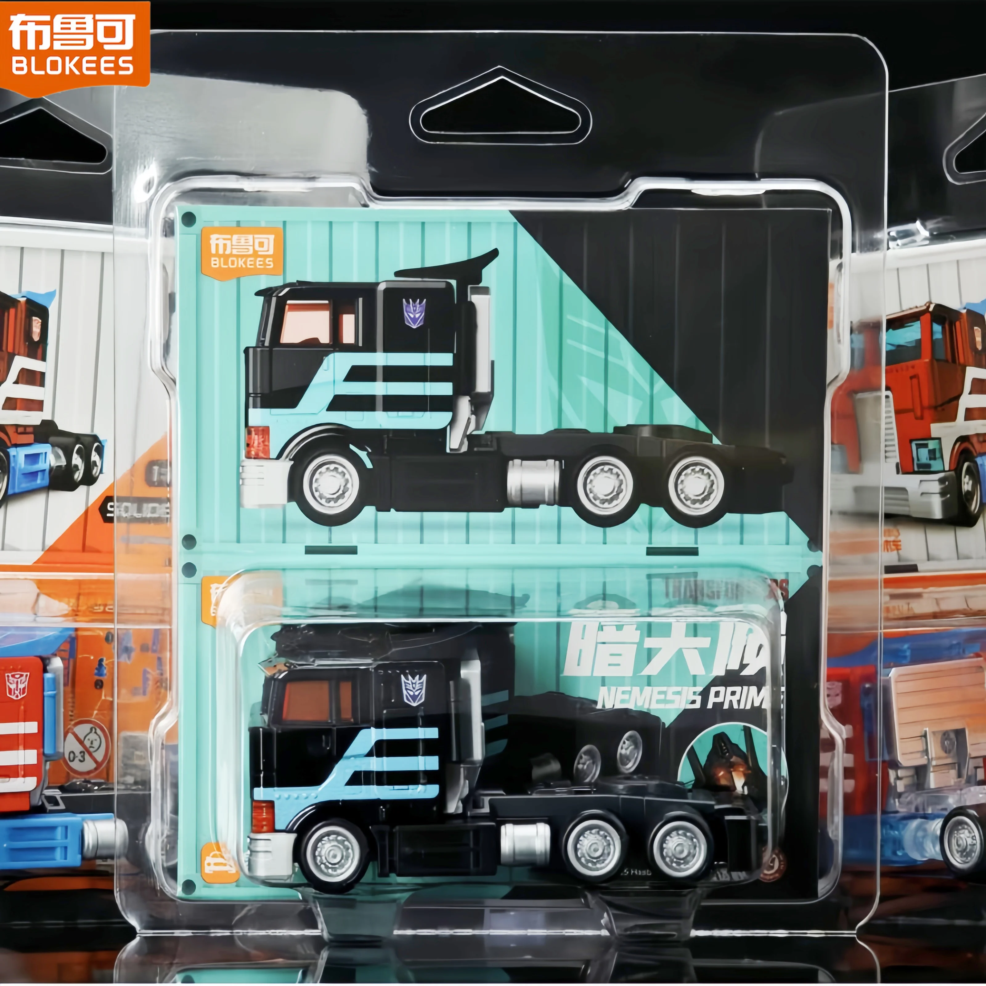 Blokees en Stock, Juguete Transformable, Transformers Megatron Nemesis Prime, Figura de Acción Articulada, Colección de Figuras a Escala, Regalos