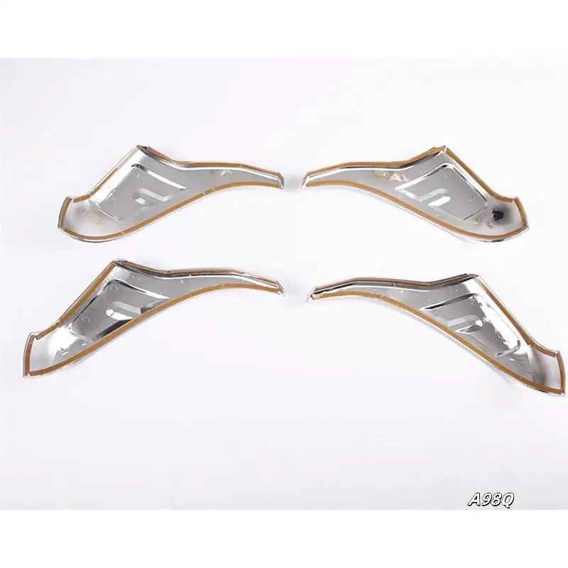 

4 Pcs Silver Tail Light Cover Decorative Cover Protective Cover For Toyota FJ Cruiser 07-21 Decoration Accessories