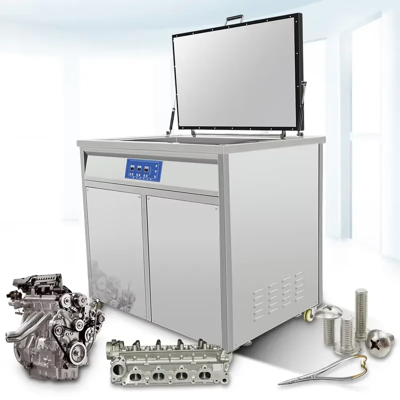 for Automobile Engine Parts Rotary Ultrasonic Tank Cleaning Machine Industrial Ultrasonic Cleaner