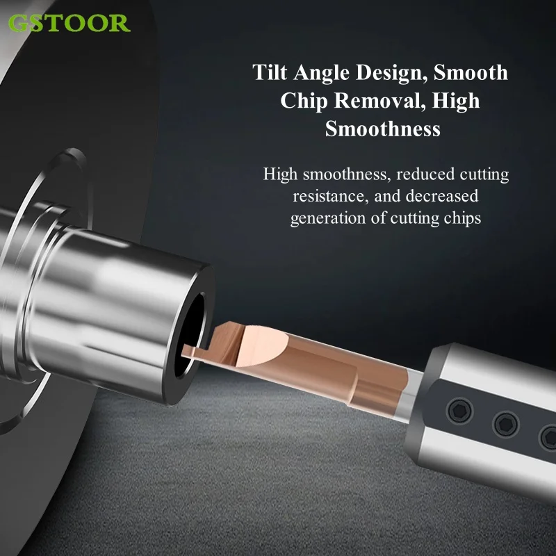 MFR4 MFR5 MFR6 MFR8 B1.0/1.5/2.0/2.5/3.0 Small Bore Boring Tools Integral Carbide Internal Micro Aperture Cutting Tools For SHB