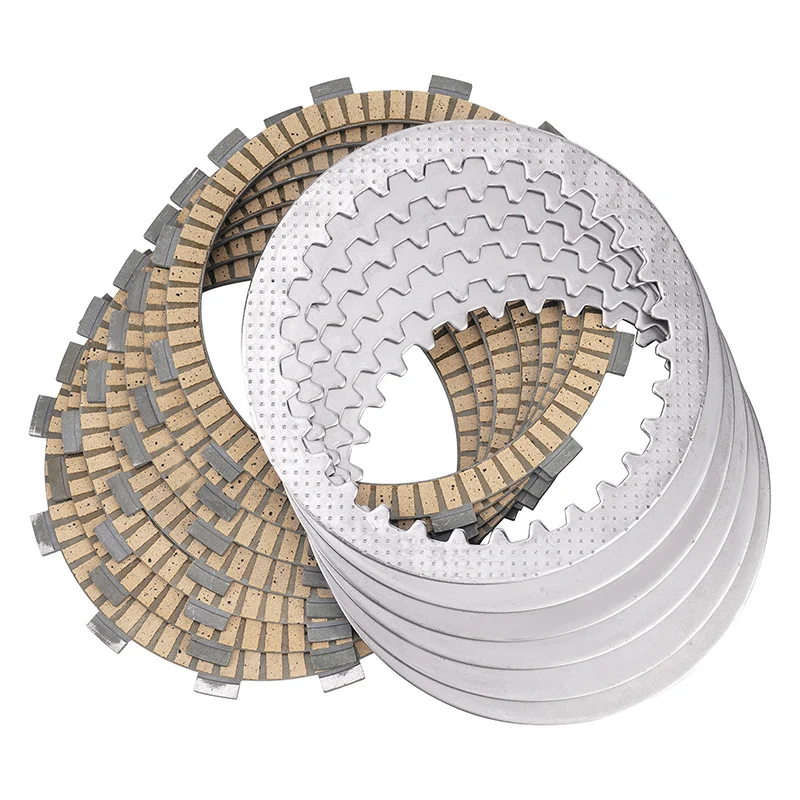 Motorcycle Accessories Clutch Friction Plates & Steel Plates Disc Kit For CFMOTO CF400NK CF650NK CF650TR 650TR-G MT650