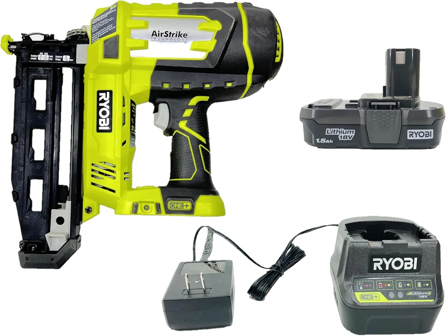 Ryobi 18V One+ Airstrike 16-Gauge 3/4