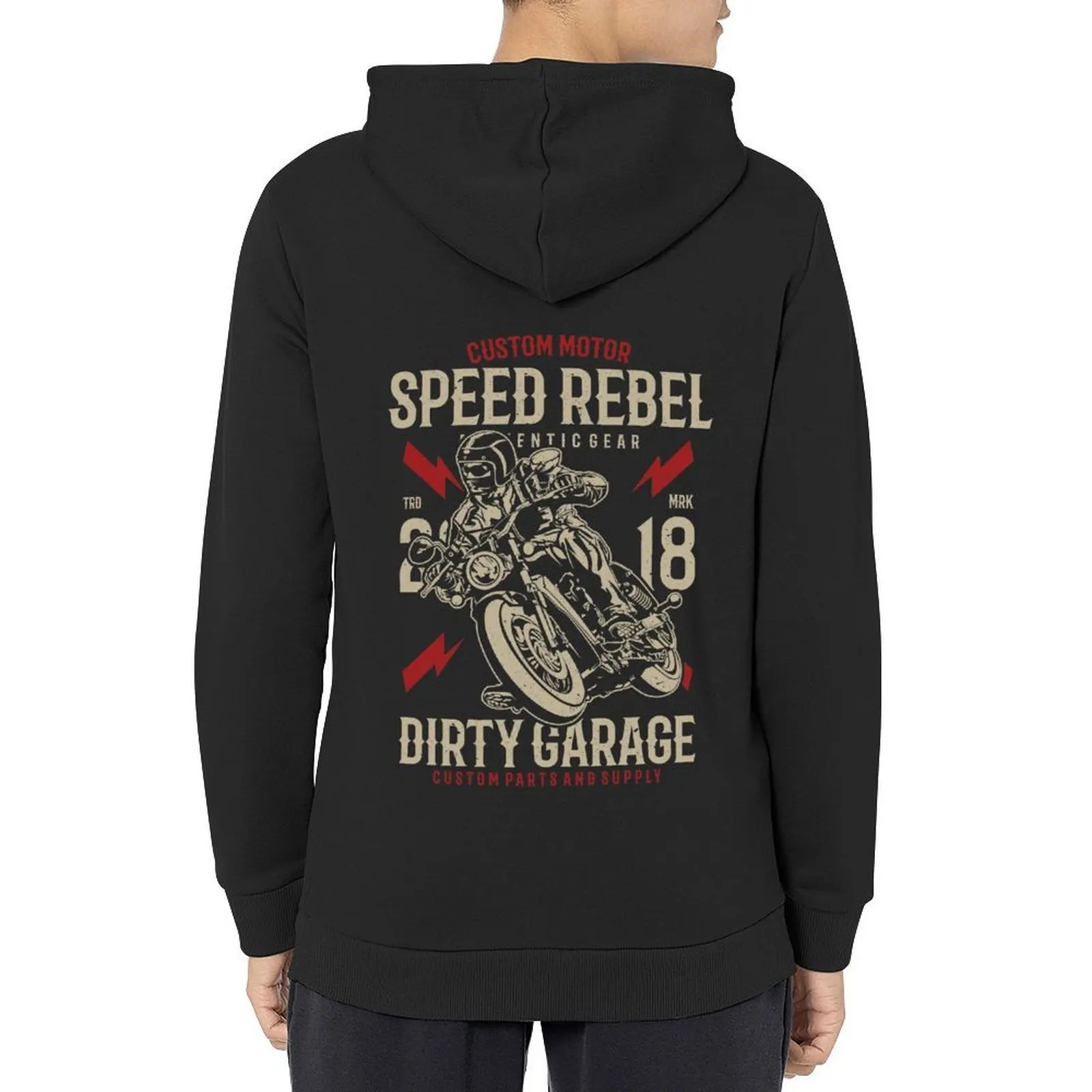 

Vintage Motorcycle Racing Hoodie men's clothing men clothes winter clothes men's sweat-shirt new in hoodies and blouses