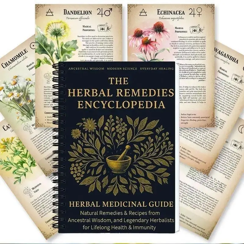 Simple Household Herbal Reference: Plant Features & Natural Wellness Benefits