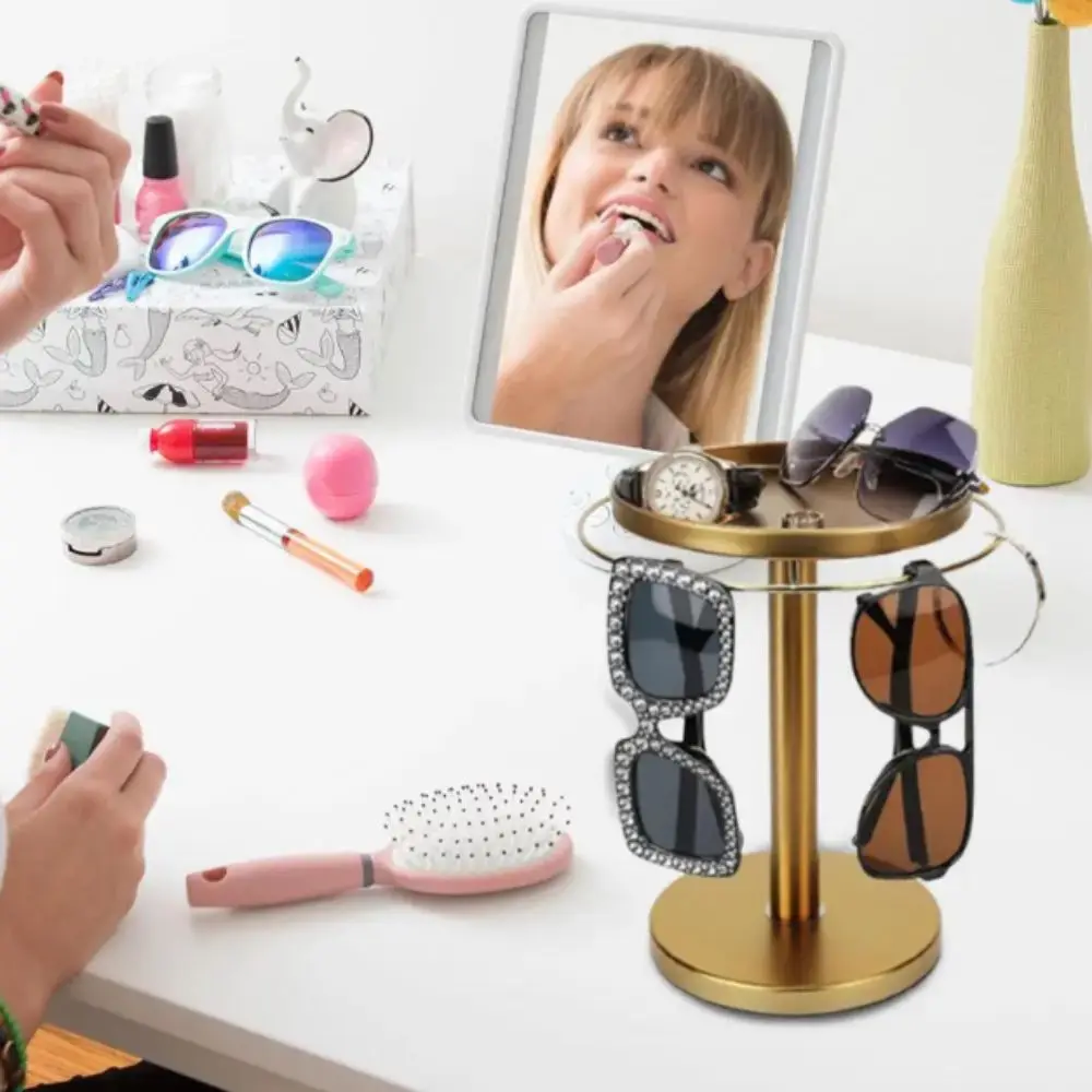 metal-organizers-sunglasses-rack-360°-rotating-removable-tray-glasses-stand-multiple-storage-sleek-design-sunglasses-holder
