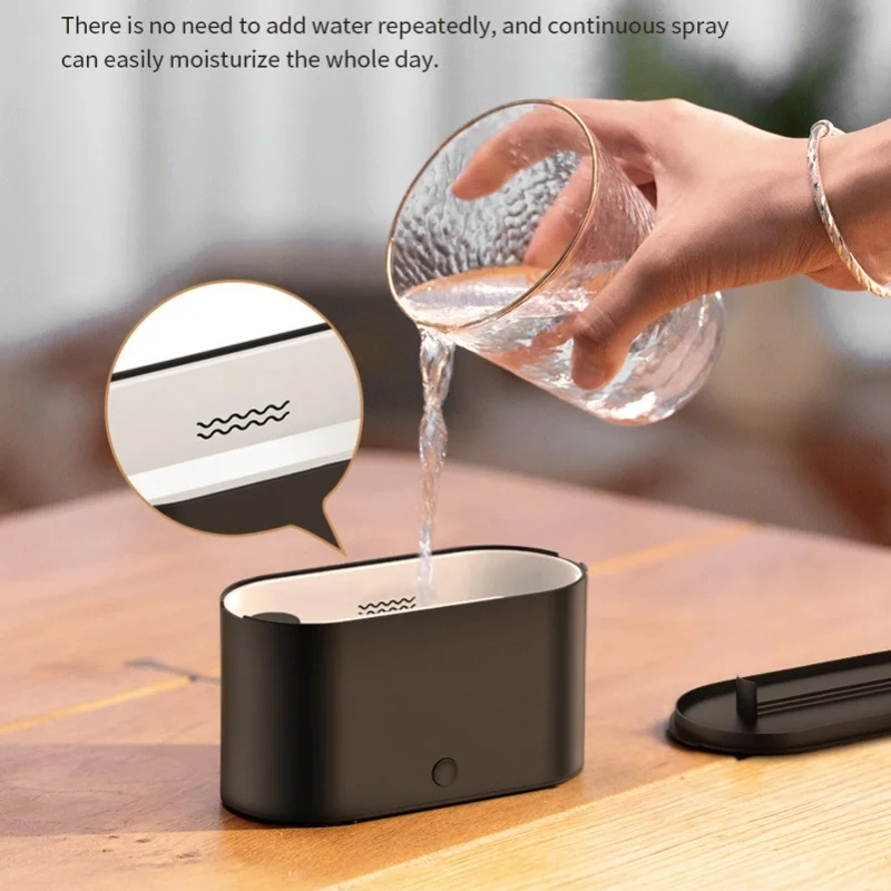 Colorful Flame Aromatherapy Diffuser 130mL Air Humidifier 7 Flame Colors Quiet Essential Oil Diffuser For Home Office USB
