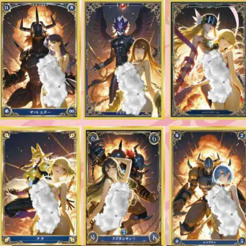 限定版 ラブ・ビフォア・ドーン A5 ワイフーカード - プレミアムアニメガールコレクション、ホログラム箔入り＆レアカード、公式トレーディングカード