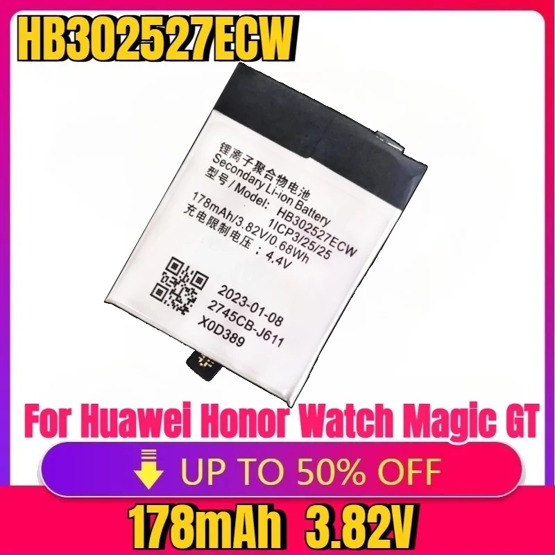 

Новая сменная батарея HB302527ECW для Huawei Honor Watch Magic GT 178 мАч, батарея для часов GT 1 42 мм, сменная батарея