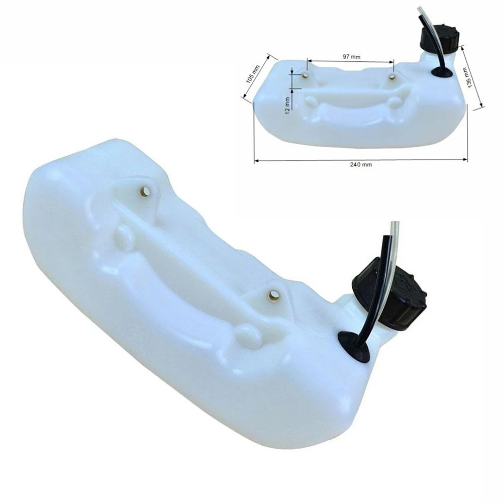 مجموعة خزان وقود خزان بنزين ، مناسبة لماكينة تشذيب العشب ، جزازة العشب ، خزان الزيت ، أجزاء خزان الوقود آسى