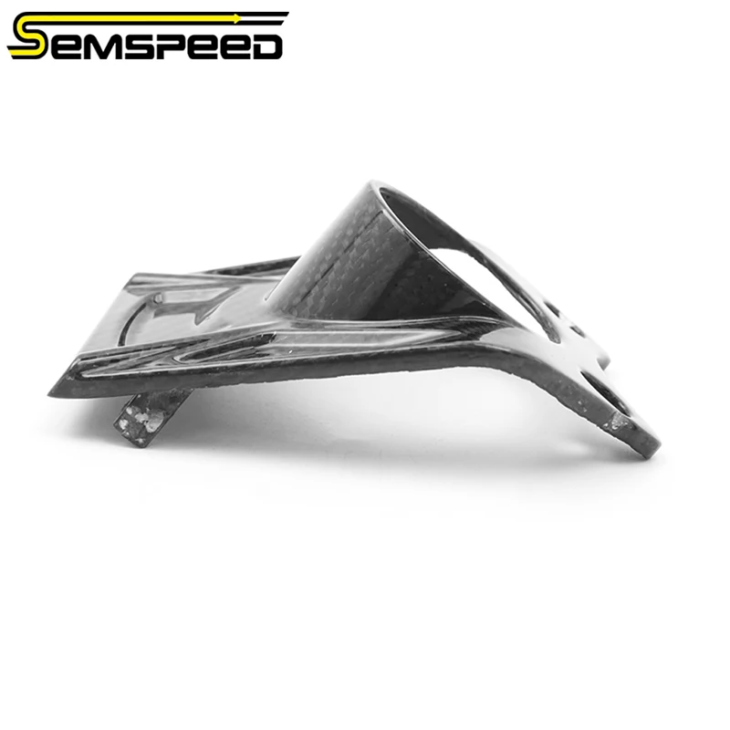 SEMSPEED 100% Carbon Fiber Key Cap For Italjet Dragster 700 Twin‌ Keyhole Dustproof Cover Motorcycle Accessories view 3