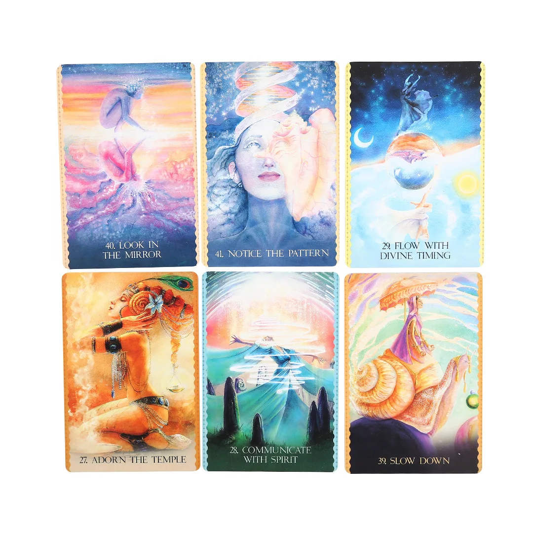 44pcs Cosmic Dancer Oracle Cards English Version Board games tarot deck