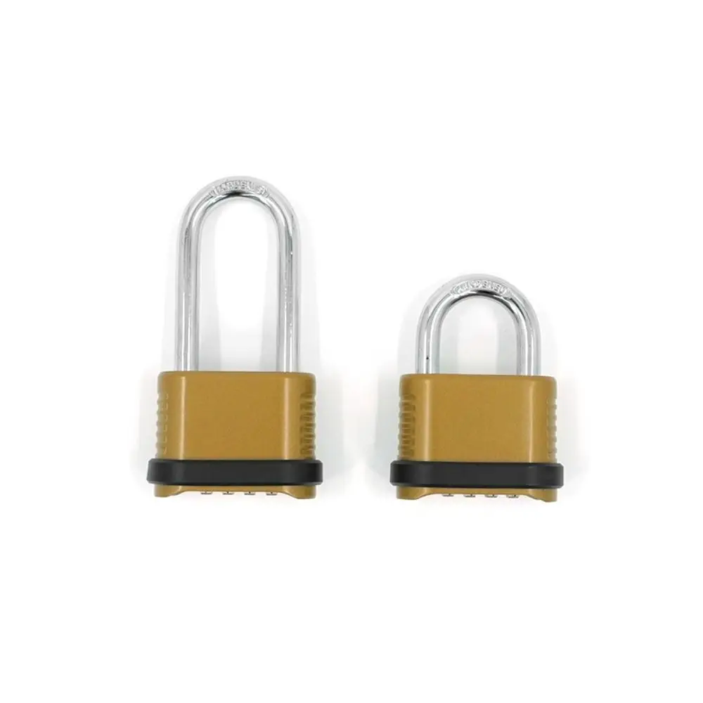 Stylish Zinc Alloy Heavy Duty Padlock 4-Digit Waterproof Combo Locks With Password Combination Lock Fence