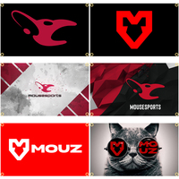 60x90cm 90x150 CS GO MAJOR MOUSESPORTS MOUZ Squads club Respon support Flag Banner Tapestry curtain