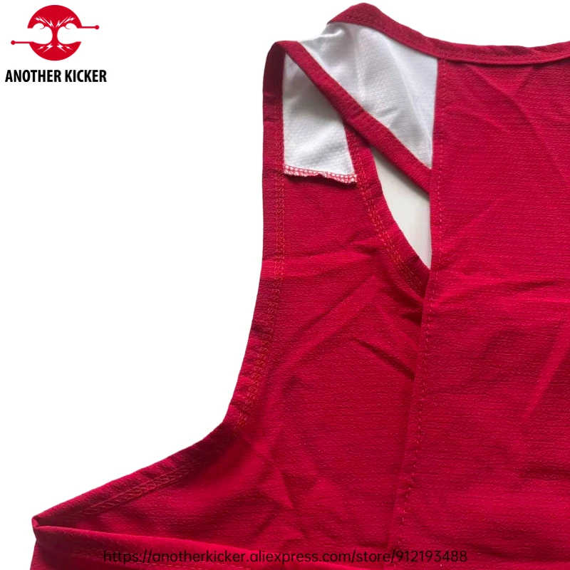 Boxing Shorts and Tank Top Muay Thai Shorts Sanda Wushu Boxing Uniform Fitness Sports Boxer Athletic Fight BJJ MMA Training Suit