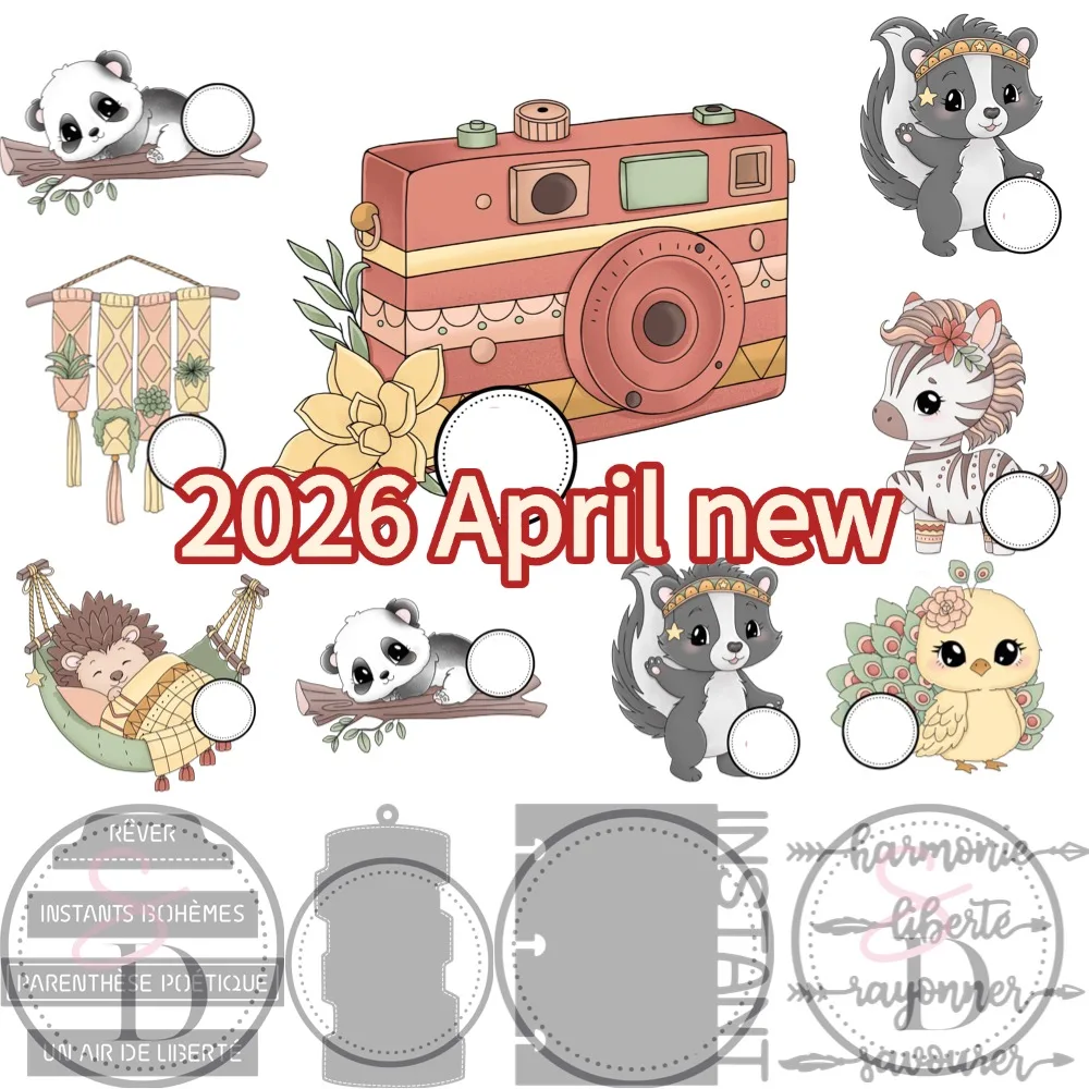 

Animals Gather Cats and Mice New Metal Cutting Dies For DIY Scrapbooking Crafts Maker Photo Album Template Handmade Decoration