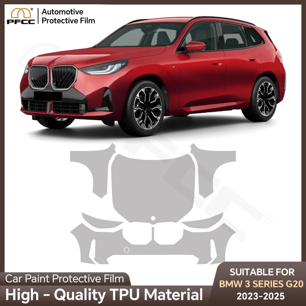 

For BMW X3 G45 Sport 30 M50 M Sport 2025 TPU Paint Protection Film Clear Bra Car Body Pre-cut PPF Anti-Scratch Resistant Repair