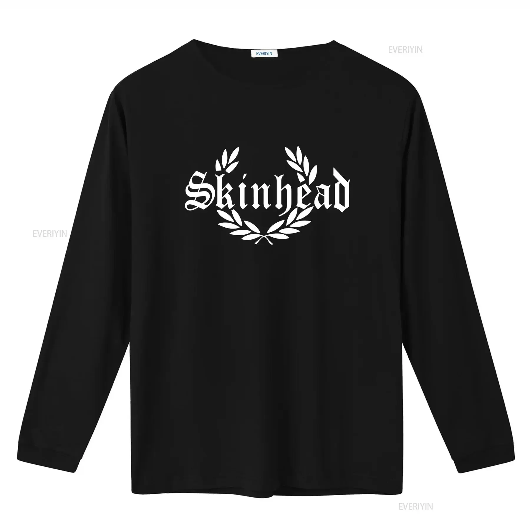 Skinhead Oi Ska Punk Biker Laurels T Shirt Stylish and Edgy Design for Trendsetters vintage Washed Unisex Casual Stretched