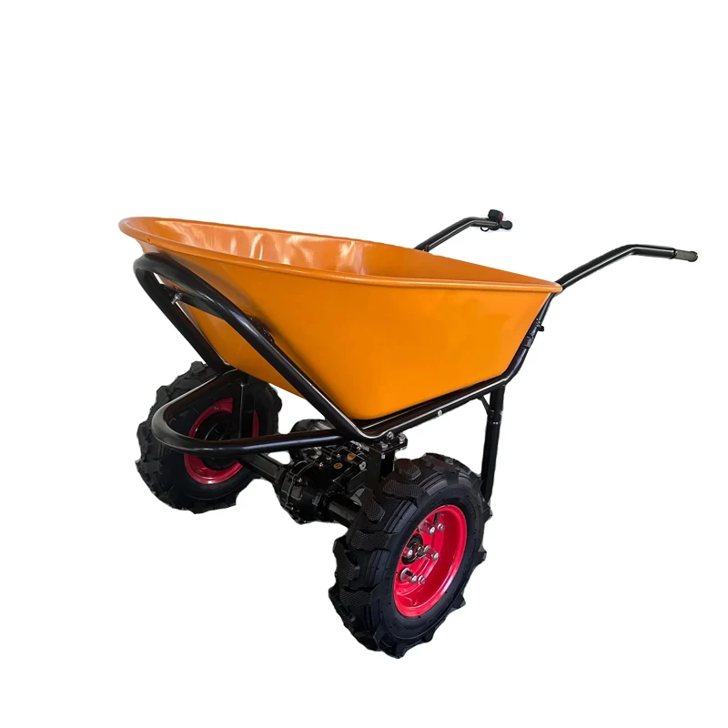 

Бытовой утолщенный одноколесный велосипед, тачка для сельскохозяйственной строительной площадки, электрическая тачка для строительства песка, электрическая тачка для отходов