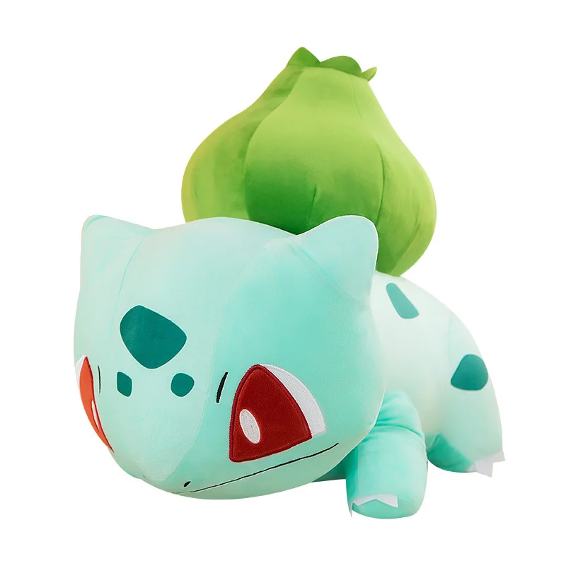 60cm Big Size Pokemon Anime Bulbasaur Venusaur Plush Toys Cute Cartoon Plush Soft Stuffed Toy Dolls for Children Kids Xmas Gifts