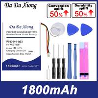 DaDaXiong  New 1800mAh Headset Battery For AKG Y50BT Free Double-Sided Tape Sticker