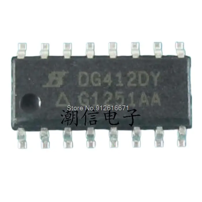 

10PCS/LOT DG412DY SOP-16 New Original Stock