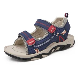 2019 Scarpe estive per bambini Sandali per bambini con punta chiusa di marca Sandali per neonati sportivi ortopedici in pelle PU