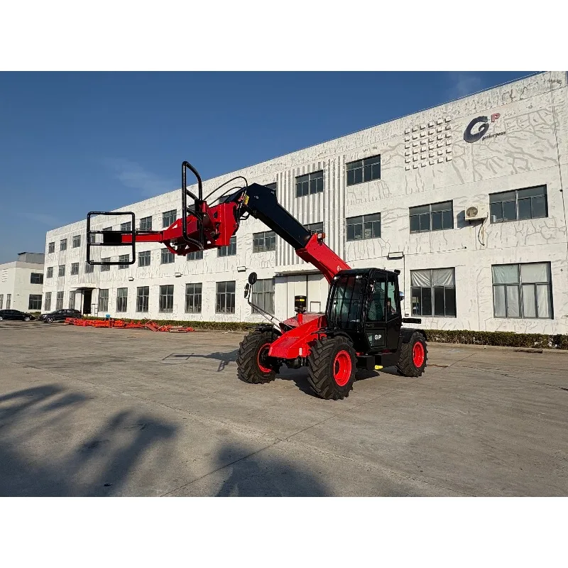 Customized 3.5T Rotating Telehandler Cummins Powered Bale Clamp For Efficient Agricultural Operations