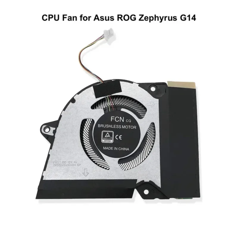 CPU GPU Cooling Fan for ASUS Zephyrus ROG GA401 GA401i GA401ii GA401iv GA401IH GA401IHR 13NR03F0AM0801 13NR03F0AM0901 FMBB FMBC