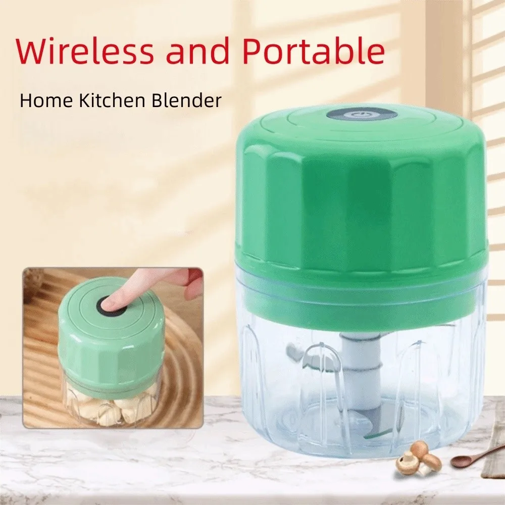 

Easy To Use USB Electric Garlic Chopper Portable Durable Garlic Masher Efficient Labor Saving Garlic Pounder Household Cooking